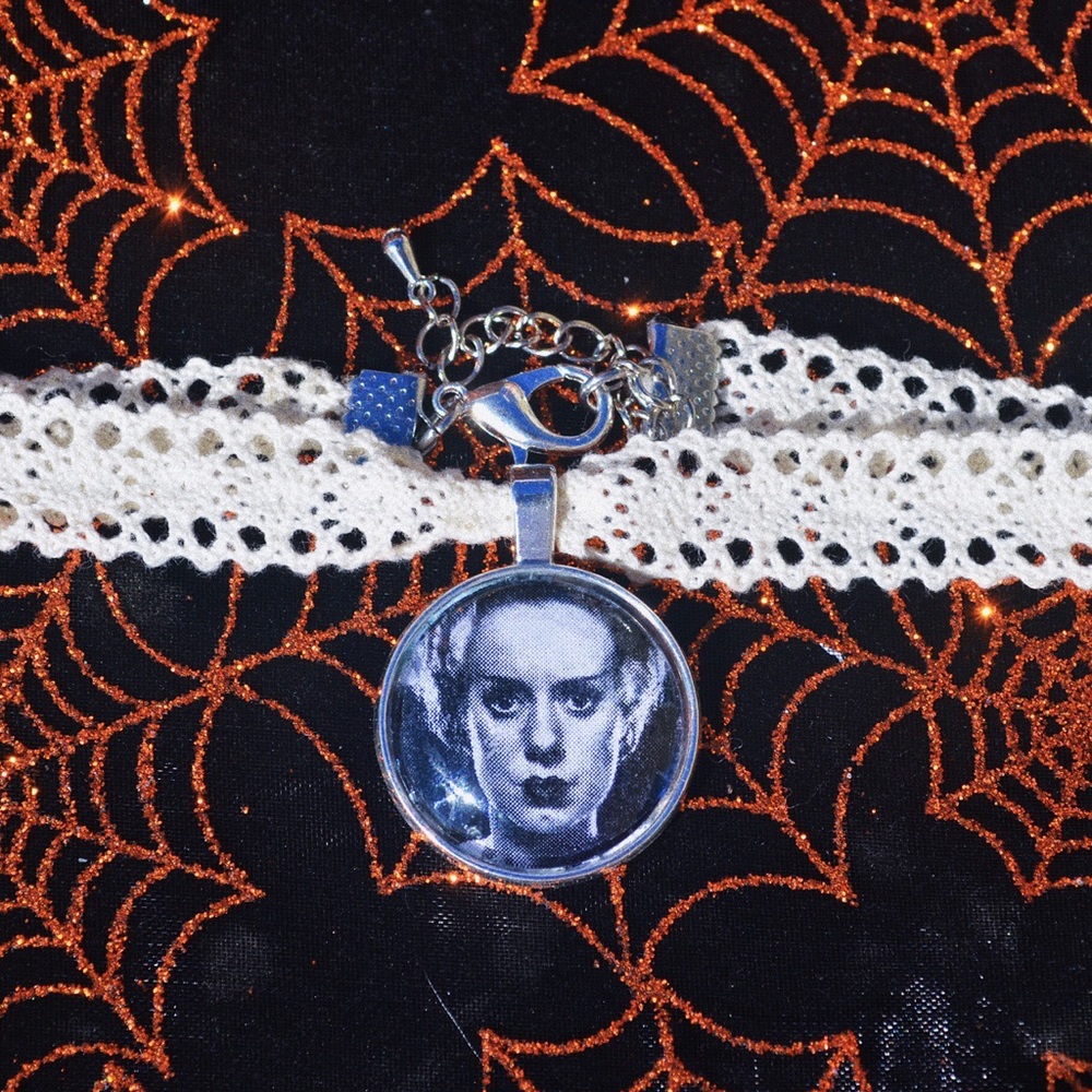Bride of Frankenstein Lace Choker